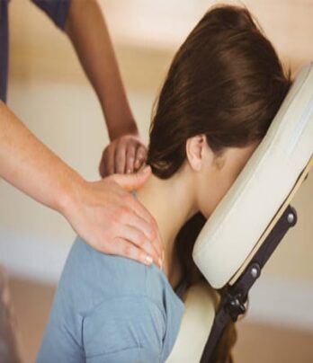 Chair massages in spa and Events.